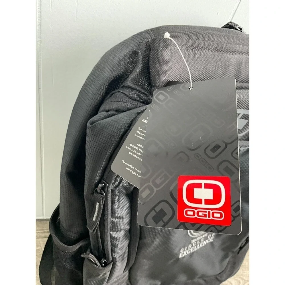 Ogio Logan Padded Backpack Laptop Bag 411092 Black PGA Tour Championship NWT